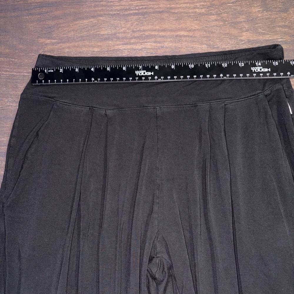 Boody Downtime Lounge Jogger Pants Women's Size Large Black Bamboo Pockets - Picture 6 of 7